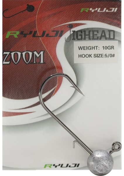 Zoom 10GR Jig Head Iğne No : 3-0