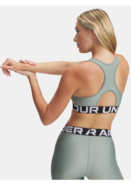 Heatgear® Armour Mid Branded Sports Bra Spor Sütyeni