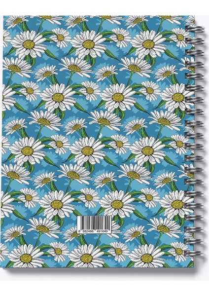 Daisy-Big Sert Kapak Spiralli Defter, 17X24 cm modelleri