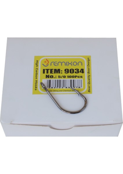 9034 Black Nickel Iğne Iğne No : 5-0