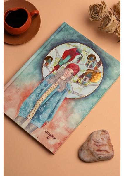 Düş Çizgisi Sert Kapak Defter, 17X24 cm