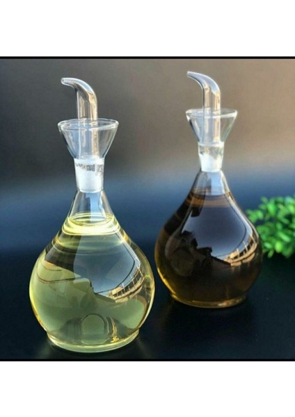 2 Adet 900 ml Borosilikat Tombul Cam Yağdanlık ve Altlık Yağlık Sirkelik fiyatları