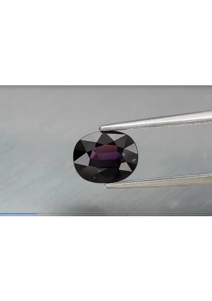 1.04 ct 6.8x5.4 mm Oval Natural Purple Spinel, Tanzania