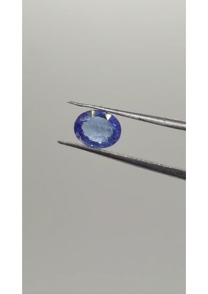 1.40 ct 7.93X6.37 mm Natural Violet Blue Tanzanite. Tanzania
