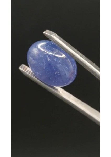 15.55 ct 17X23 mm Oval Cabachon Natural Tanzanite