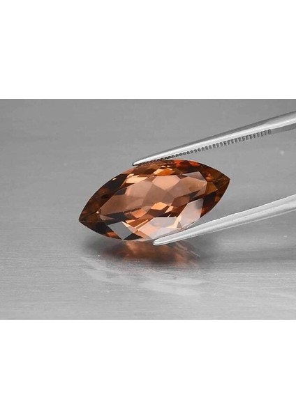 9.43 ct 15.8X10.3 mm Vs Pear Natural Champagne Topaz, Brazil