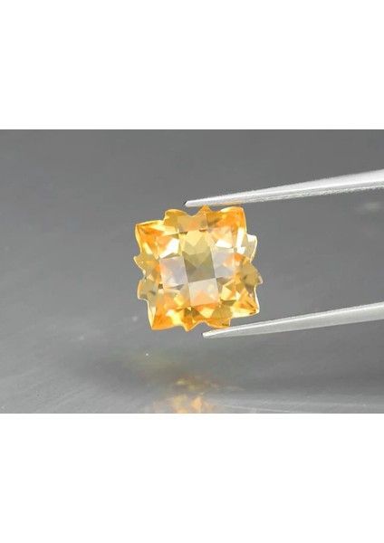 3.52 ct 10X9.7 mm Vs Fancy Natural Yellow Citrine, Brazil