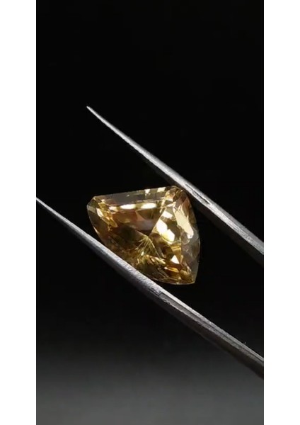 11.00 ct 18.4X13.3 mm Fancy Natural Citrine
