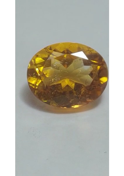 5.40 ct 12.5X10 mm Oval Natural Citrine