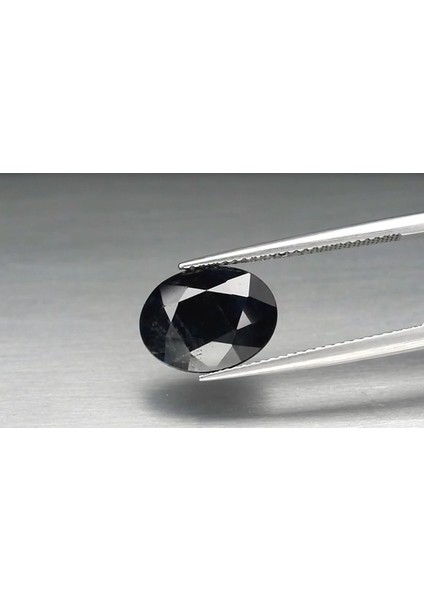 5.32 ct 12.3x9.5 mm Oval Dark Blue Sapphire Madagascar, Heated