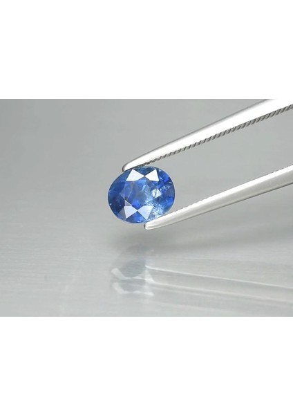 1.05 ct 6.3x5.2 mm Oval Blue Sapphire Thailand, Heated