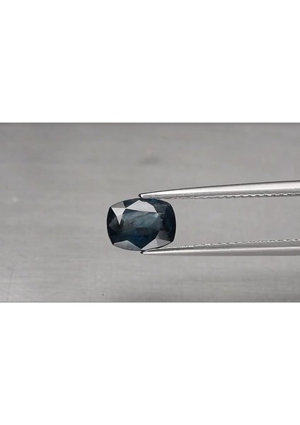 1.28 ct 7.2x5.5 mm Cushion Blue Sapphire Australia, Heated