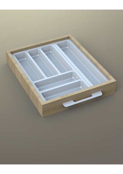 Mutfak Çekmece Içi Kaşıklık 39CM x 48CM Yanlar ve Boydan 4cm Kesilebilir, Beyaz fiyatları