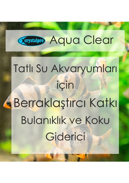 Aqua Clear Su Berraklaştırıcı Ağır Metal Temizleyici 125ml fiyatları
