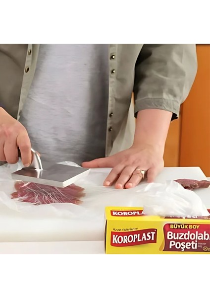Büyük Boy Buzdolabı Poşeti 30x45 cm, 20'li Paket fırsatları