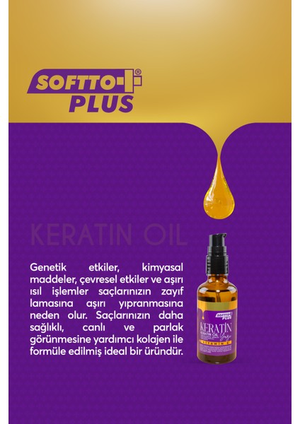 Kolajen Saç Bakım Yağı Serum 50 ml modelleri