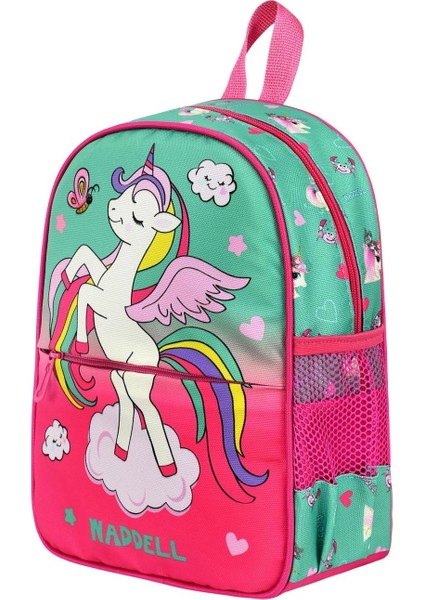 Pembe Unicorn Desenli Anaokulu Kreş Sırt Çantası 24108