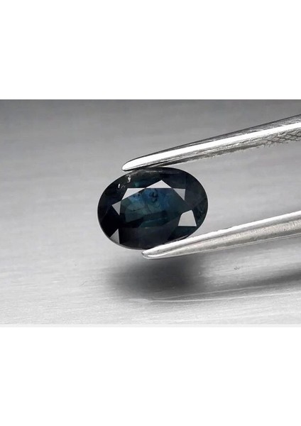 1.29 ct 7.6x5.7 mm Oval Green-Blue Sapphire Australia, Heated