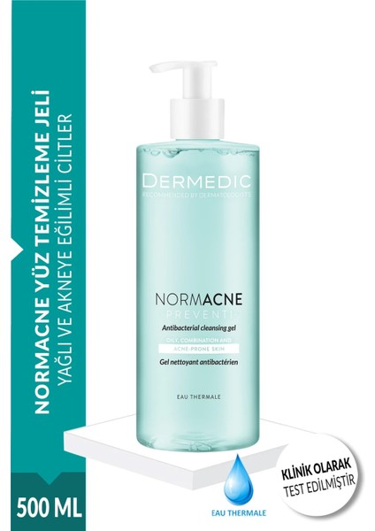 Normacne Yüz Temizleme Jeli 500ml