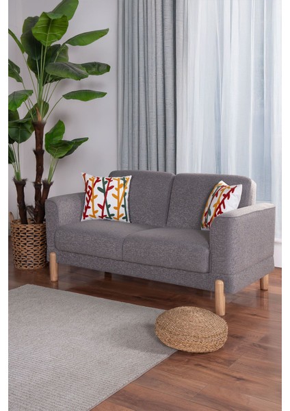 Bohera Bohem Koltuk Takımı 3 2 1 1 Gri indirimleri