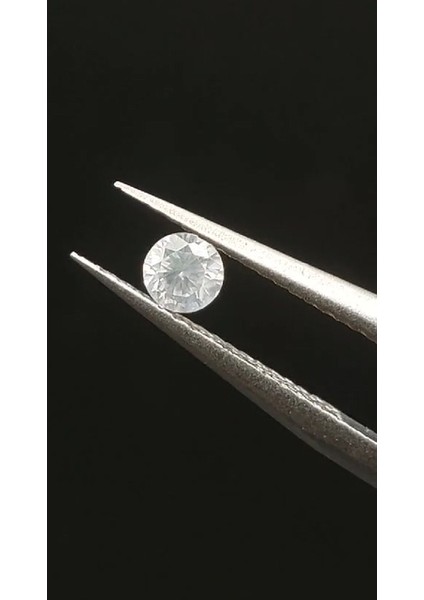 Igsl Sertifikalı - 0.21 ct 3.60 mm I - P ( Milky ) Round Cut Natural Diamond