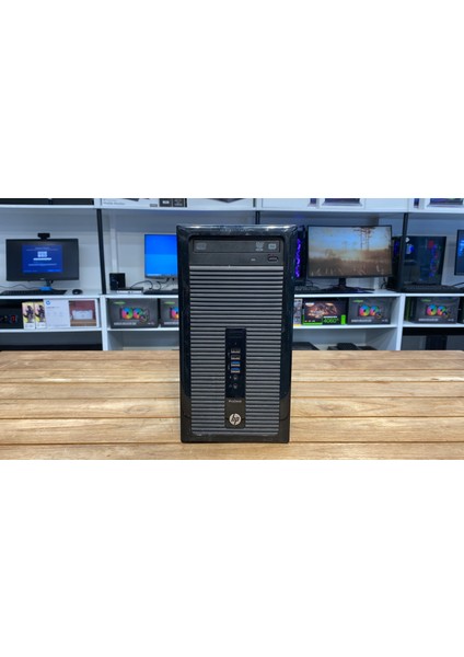 2.el Pc Prodesk 400 G1 (Dikey) I3 4.nesil 8gb Ddr3 256GB SSD O/b VGA