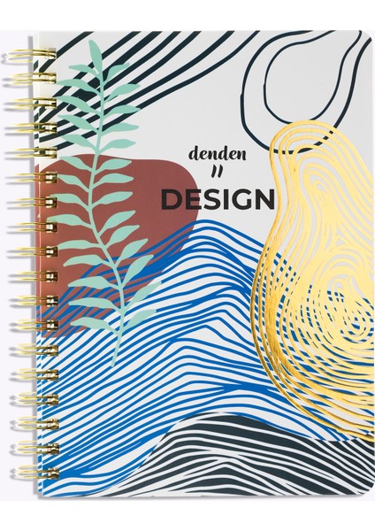 Redactar Beyaz Spiralli Defter, 17X24 cm