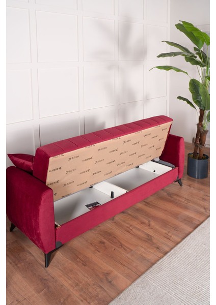 Linda Koltuk Takımı 3 2 B Bordo