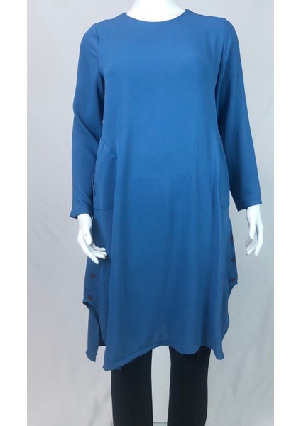 Cepli Ayrobin Uzun Spor Tunik