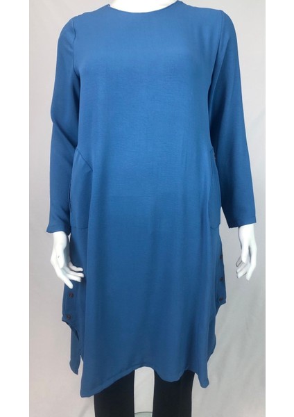 Cepli Ayrobin Uzun Spor Tunik