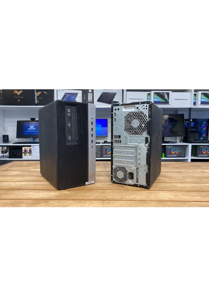 Pc Hp Elıtedesk 705 G4 Dikey Amd Ryzen 5 Pro 2400G 8gb Ddr4 256GB SSD Dp Masaüstü Kurumsal Ofis Bilg