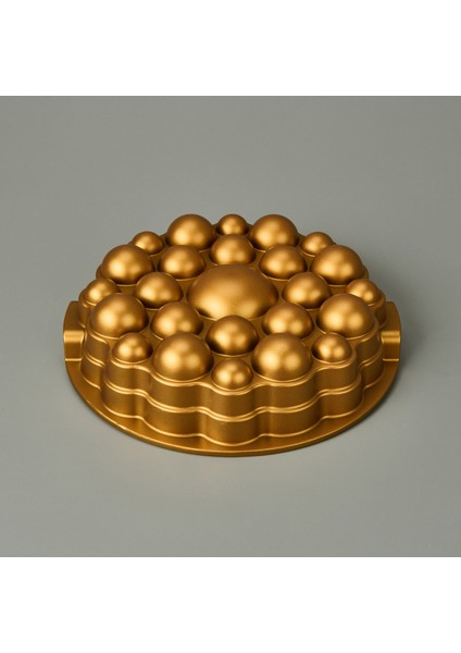 Bubble Kek Kalıbı - Gold - 37 cm