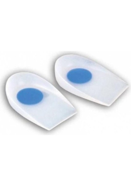 Erkek Silikon Tabanlık Ortopedik Ayakkabı Topukluk Jel Yastık Tabanlık 7 x 11 cm