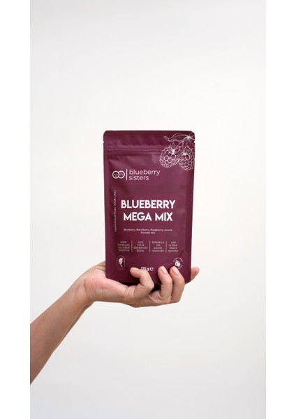 Blueberry Mega Mix 125GR.