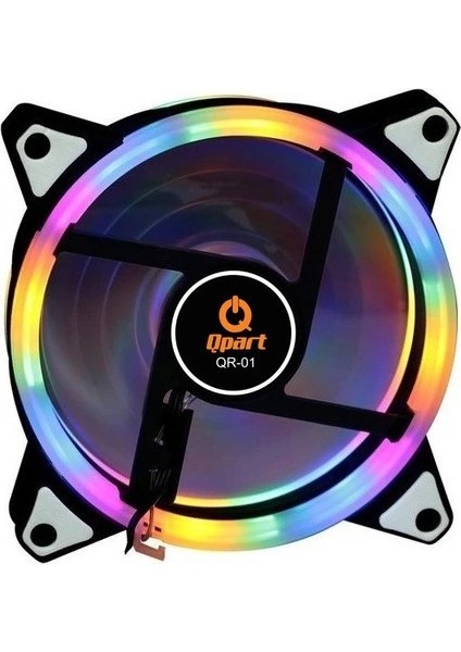 12CM LED Rainbow Kasa Fanı