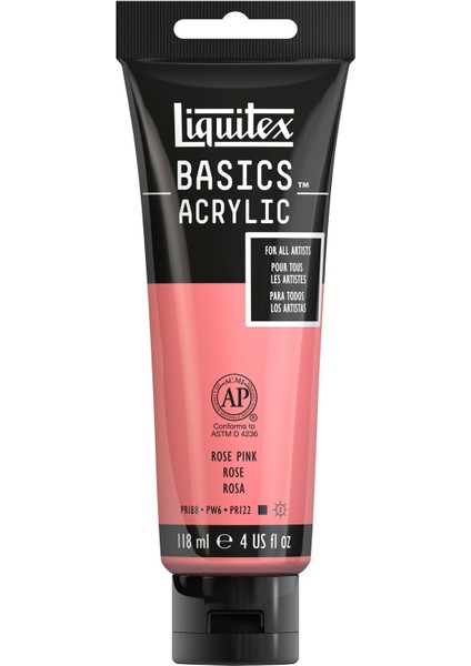 Basics Akrilik Boya 118ML Rose Pink 48