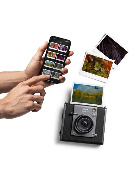 Instax Wide Evo Anında Baskı Hybrid Fotoğraf Makinesi 20'li Film ve Wide Albüm Hediye Seti indirimleri