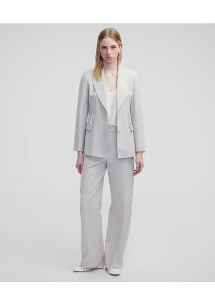 Ince Kuşaklı Vatkalı Blazer IS1250106005030 fırsatları