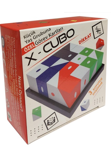 Iq Akıl Oyunu (Zeka Oyunu) X-Cubo