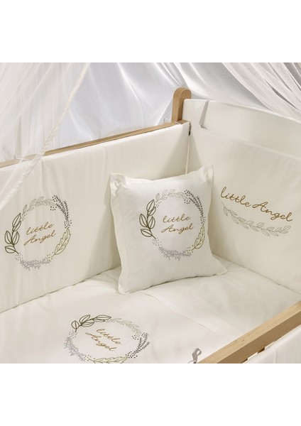 Meltem Smart Mia Anne Yanı Ahşap Sallanır Beşik 60x120 cm (naturel-angel) modelleri