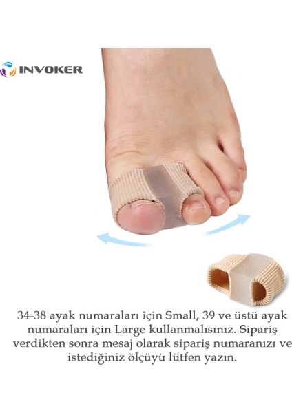 Ayarlı Halluks Bunyon Ayak Baş Parmak Kemik Eğriliği Düzeltme Aparatı Gece Ateli 3 Lü Set