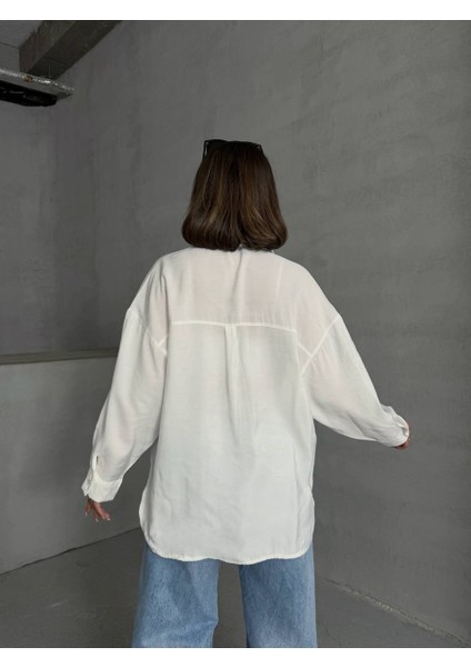 Yeni Sezon Düşük Omuz Oversize Gömlek modelleri