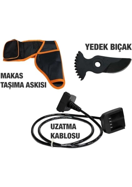 LaserCut 45XP Akülü Budama Makası 45 mm Çift Akü Dijital Gösterge