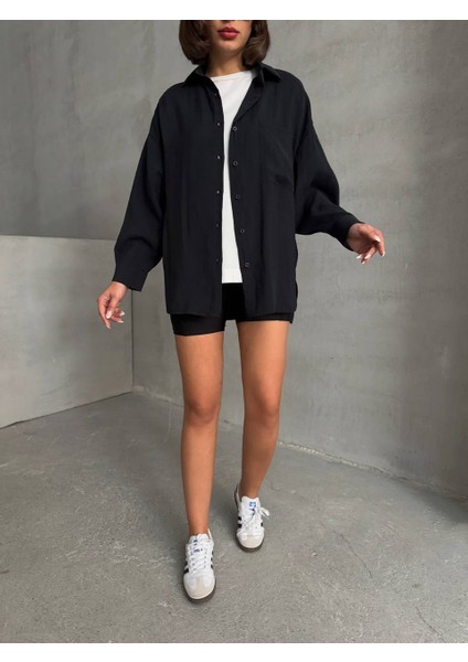 Yeni Sezon Düşük Omuz Oversize Gömlek fiyatları