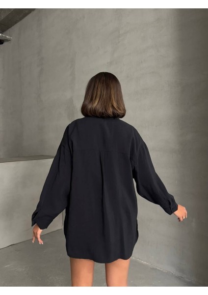 Yeni Sezon Düşük Omuz Oversize Gömlek modelleri