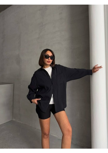 Yeni Sezon Düşük Omuz Oversize Gömlek indirimleri