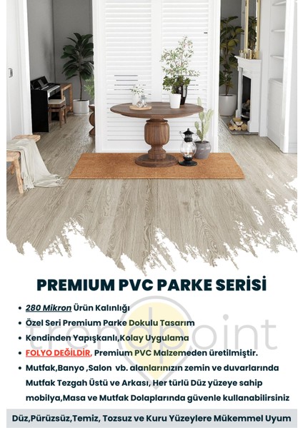 Kendinden Yapışkanlı 60 cm×100 cm Parke Görünümlü Premium Zemin Duvar Kağıdı Dolap Kaplama fırsatları