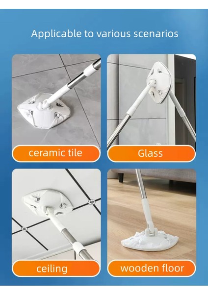 Pratik Kullanımlı Islak Mendil Uyumlu Hızlı Kuruma Sağlayan Çek Çekli Mop fırsatları