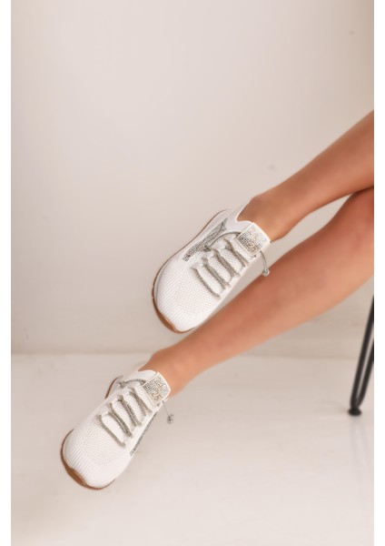 Kadın Hafif Triko Günlük Spor Ayakkabı Sneaker