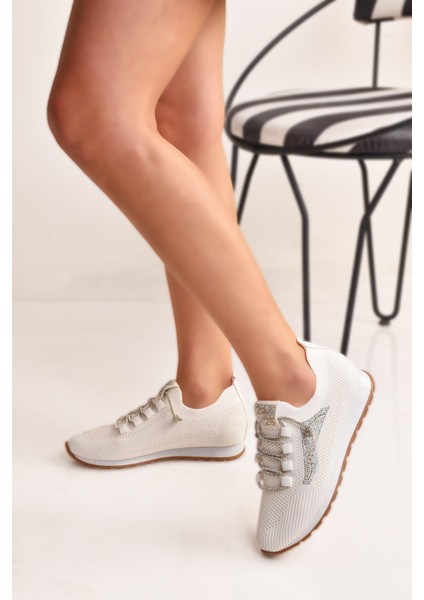 Kadın Hafif Triko Günlük Spor Ayakkabı Sneaker